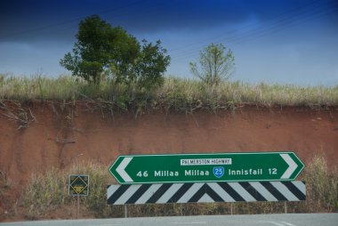 Road Signs in Queensland clipart