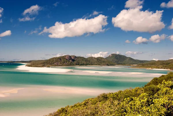 Whitehaven beach, Australië — Stockfoto