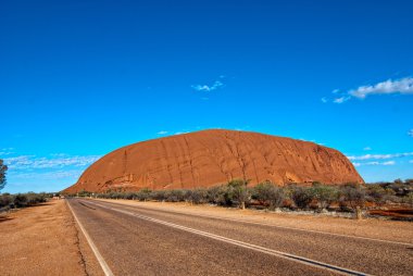 Işıklar ayers Rock, Avustralya