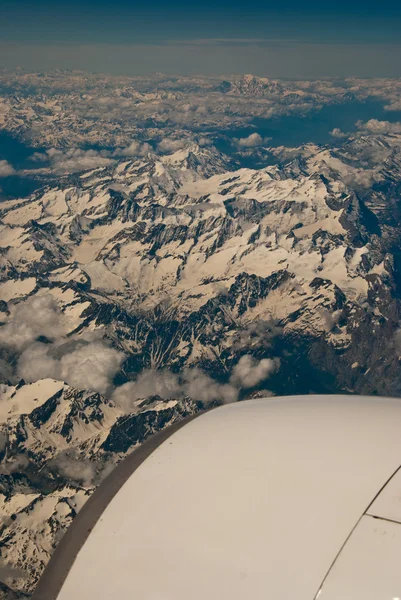 Dolomites from the Aircraft — Stock Photo, Image