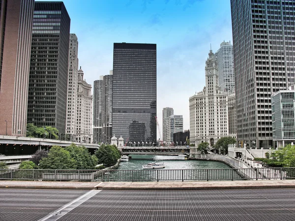 Вид на Чикаго — стоковое фото