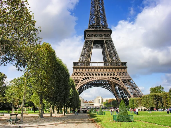 Utsikt över Paris, Frankrike — Stockfoto