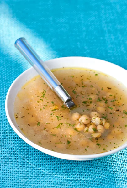 Zupa z ciecierzycy — Zdjęcie stockowe