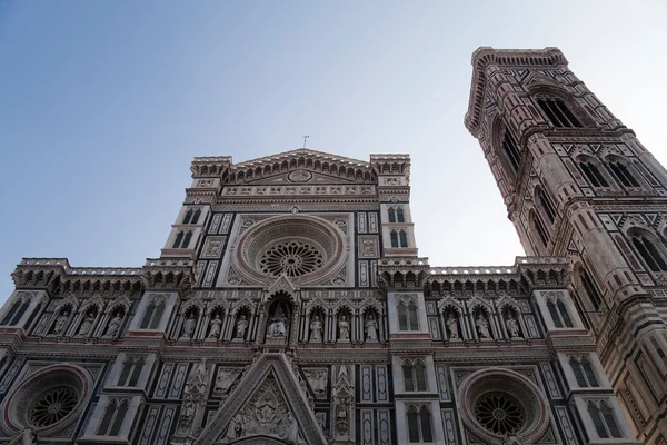 Façade de la cathédrale de Florence — Photo