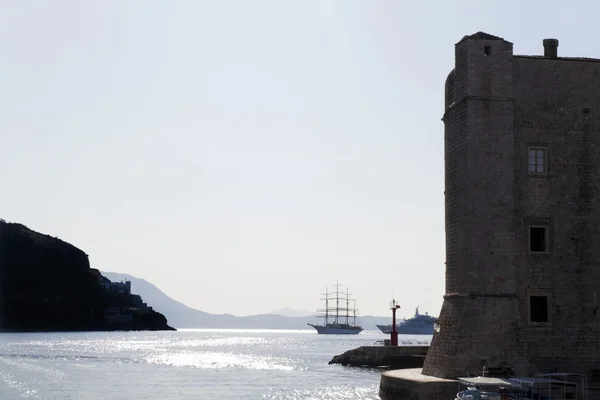 Dubrovnik Harbor — Stock Photo, Image