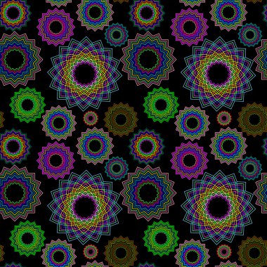 Seamless geometric pattern extended 2 clipart