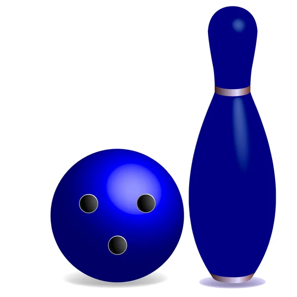 Bowling koncepció — Stock Vector