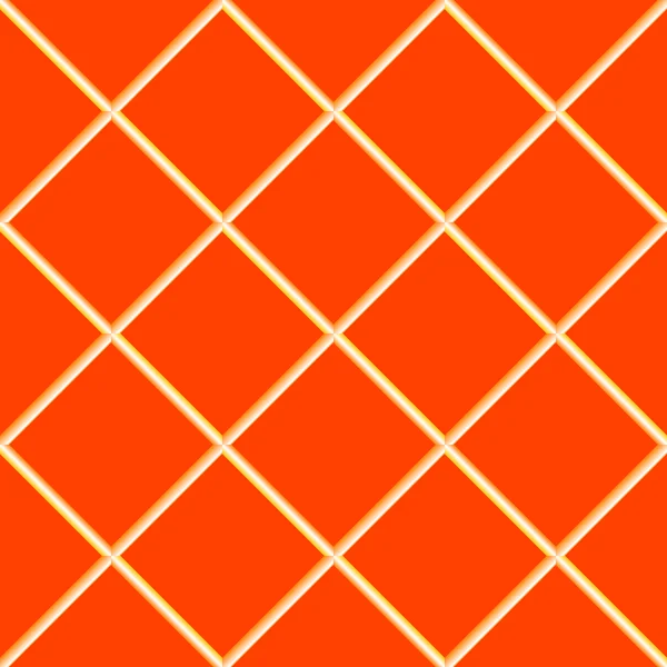橙色无缝瓷砖 — 图库矢量图片