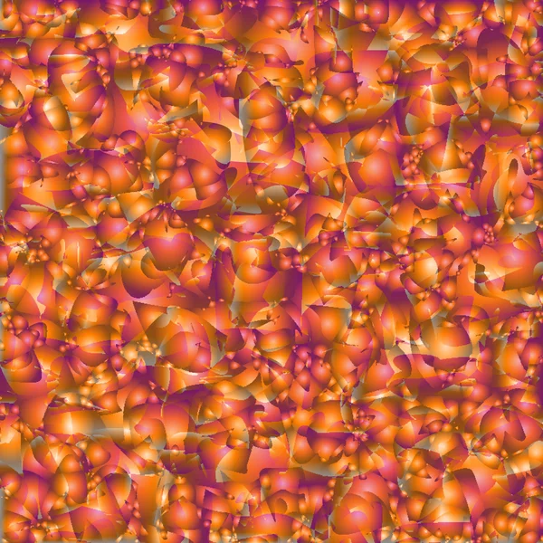 Willekeurige abstracte rode en oranje textuur — Stockvector