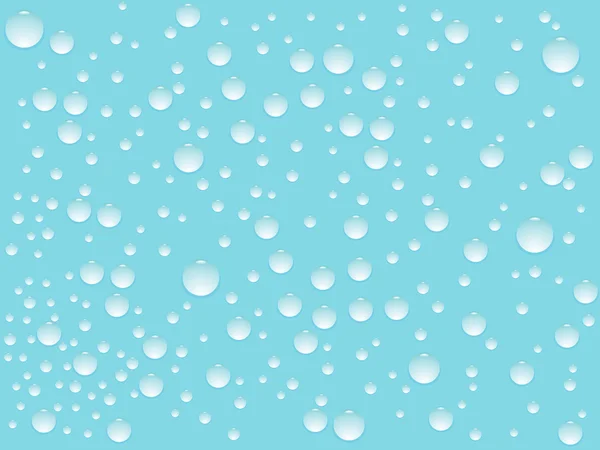 Gouttes d'eau fond — Image vectorielle