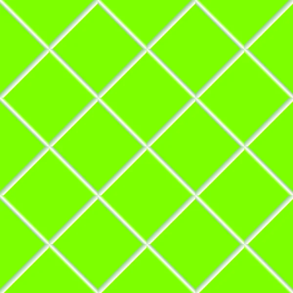 Зеленая бесшовная керамическая плитка — стоковый вектор