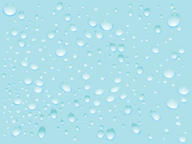 Water drops pattern clipart