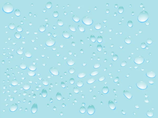 Water drops pattern — Stock Vector