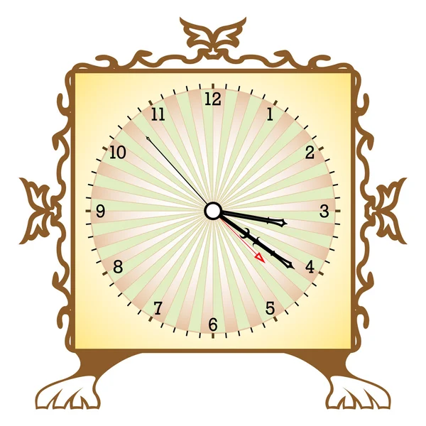Абстрактные часы — стоковый вектор