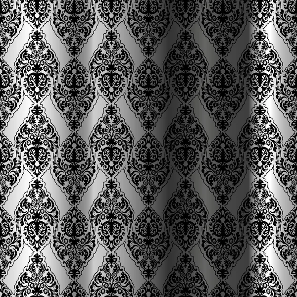 Rideau sans couture noir — Image vectorielle