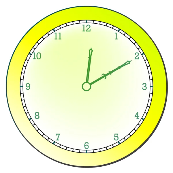 Modern clock — Stock Vector