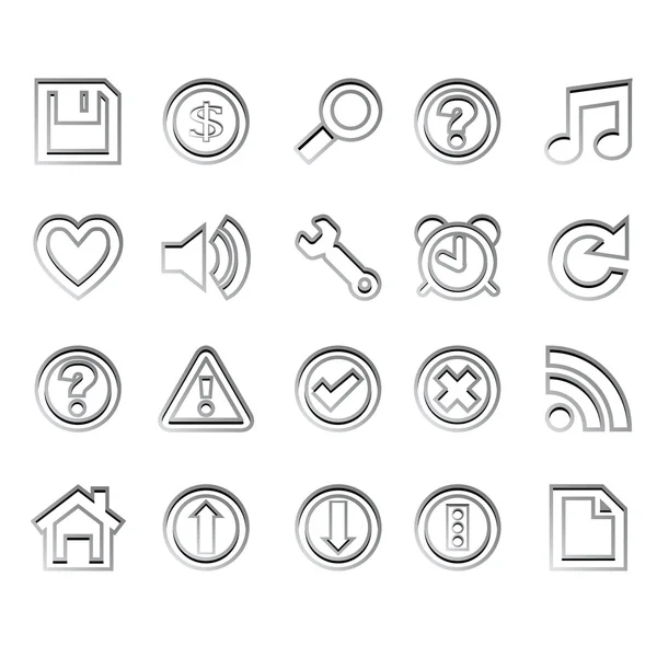 stock vector Web icons ready for design