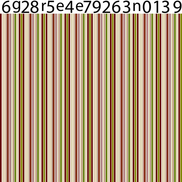 Bar code greeen stripes — Stock Vector
