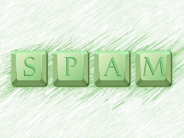Spam concept — Stockvector