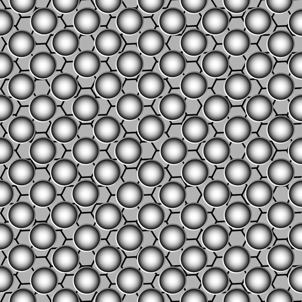 금속 원형 패턴 — 스톡 벡터