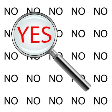 Yes or no clipart