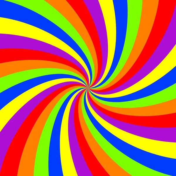 彩虹旋流模式 — 图库矢量图片