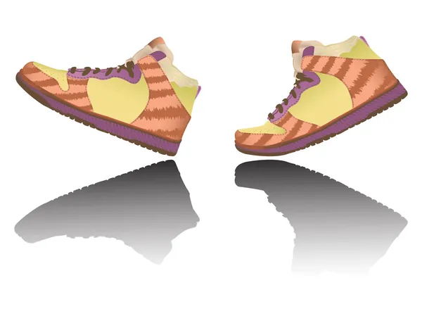 Обувь для прогулок — стоковый вектор