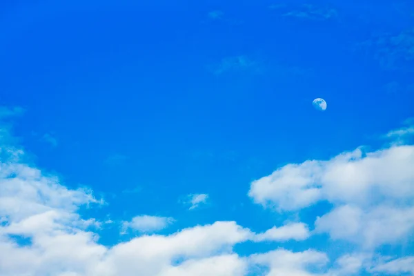 Sky and moon — Stock Photo, Image