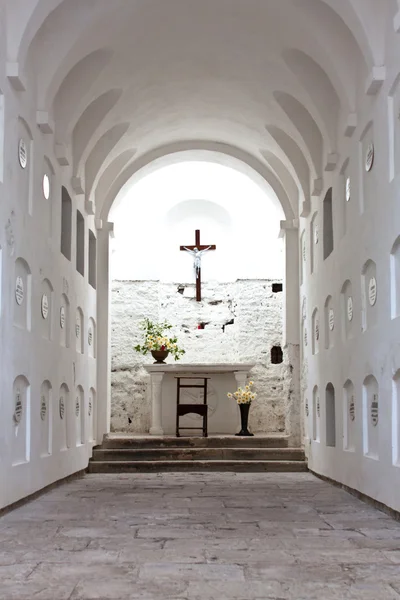Catholic crypt — Stock Photo, Image