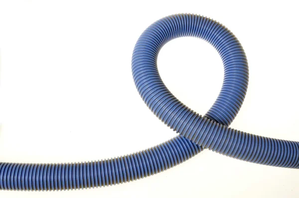 Niebieski wąż rura — Zdjęcie stockowe