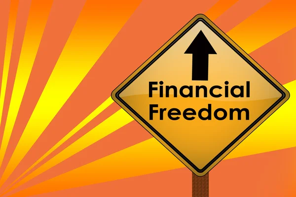 Financiële vrijheid — Stockfoto