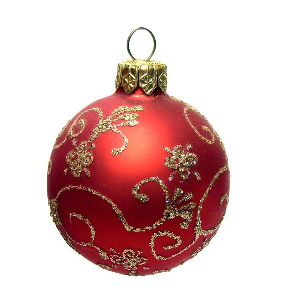Christmas ball isolated on the background — Stock Photo, Image