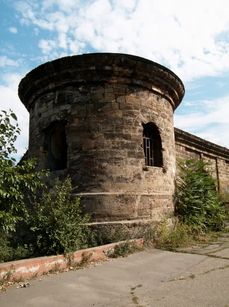 stock image Tower and wall of the fortress