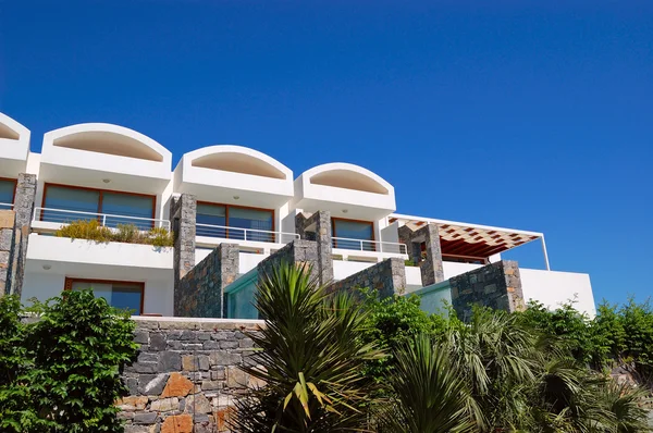 Villa's in moderne luxehotel — Stockfoto