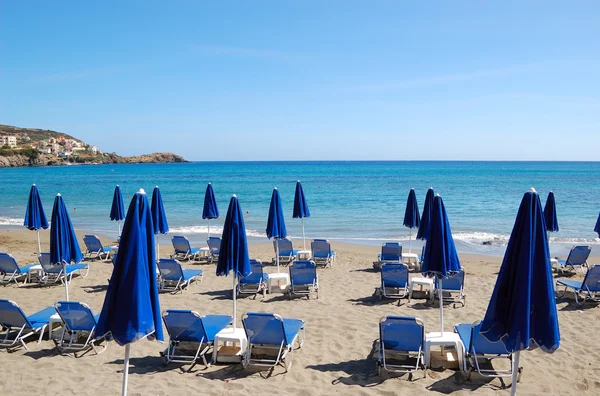 Stranden av lyxiga hotell — Stockfoto