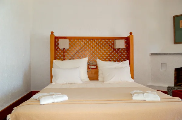 在豪华的酒店，克里特岛，希腊的公寓 — 图库照片