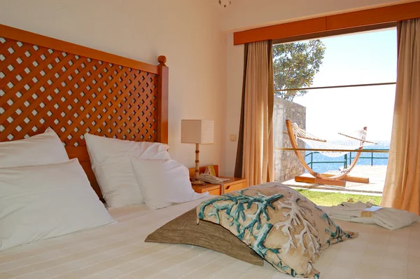 Apartamento en el hotel de lujo, Creta, Grecia — Foto de Stock