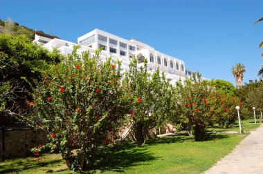 lüks otel rekreasyon alanı, crete, Yunanistan