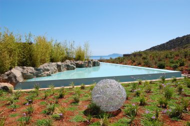 rekreasyon alanı, lüks otel, crete, Yunanistan