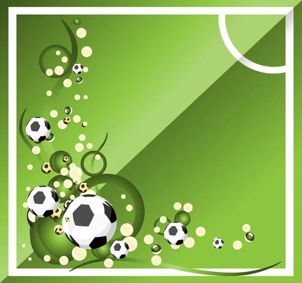 Football _ background — Image vectorielle