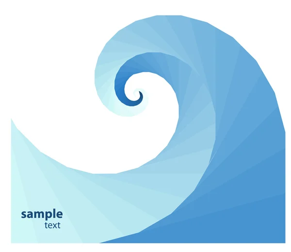 Blue Wave — Stock Vector