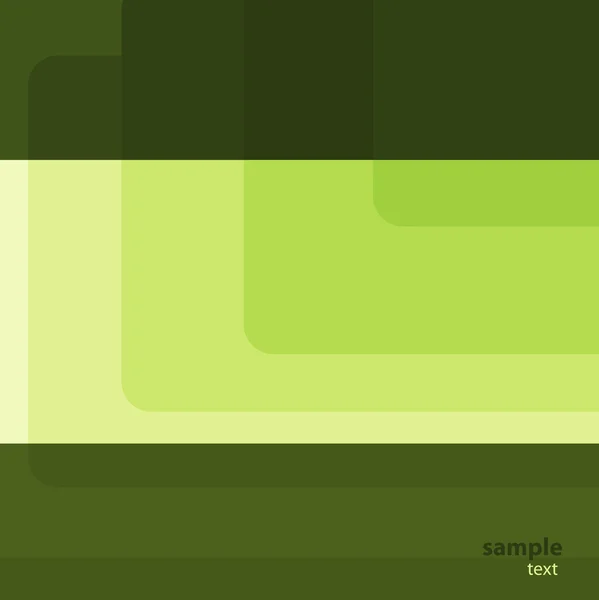 Carré vert — Image vectorielle