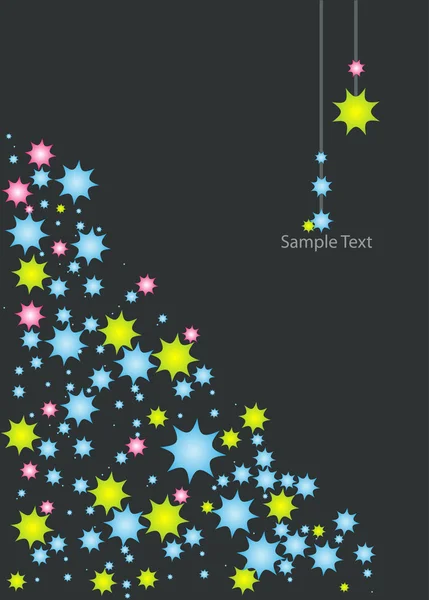 Angle des étoiles — Image vectorielle