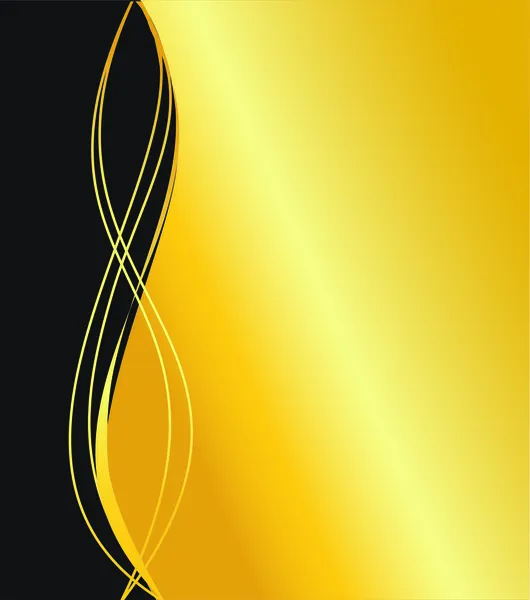 Elegant vector black and gold background Royalty Free Stock Vectors