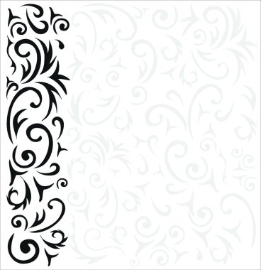 Ornamental background clipart