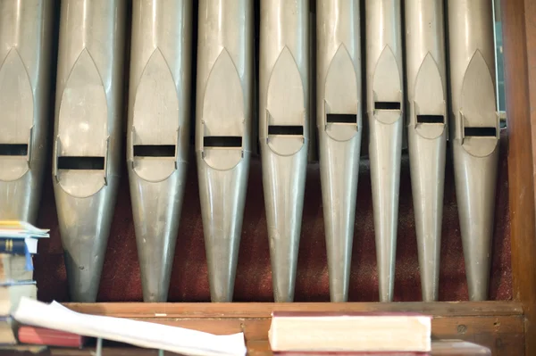 Tubi d'organo — Foto Stock