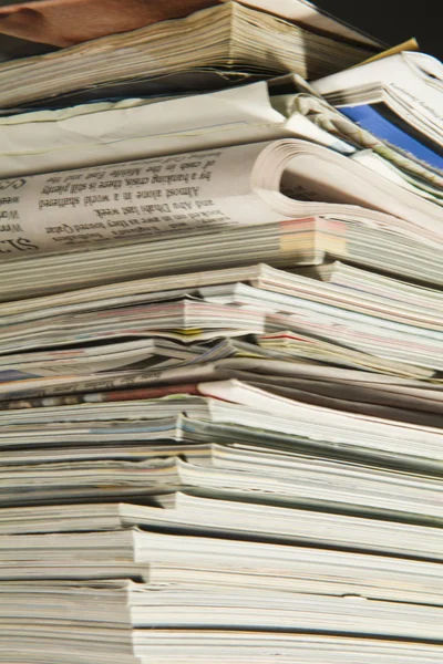 Magazines and newspapers — Stock Photo, Image