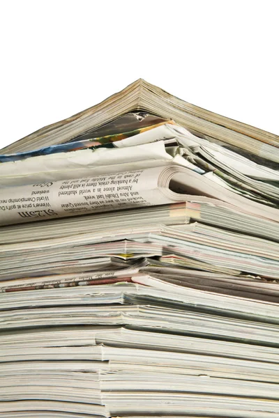 Tijdschriften en kranten — Stockfoto