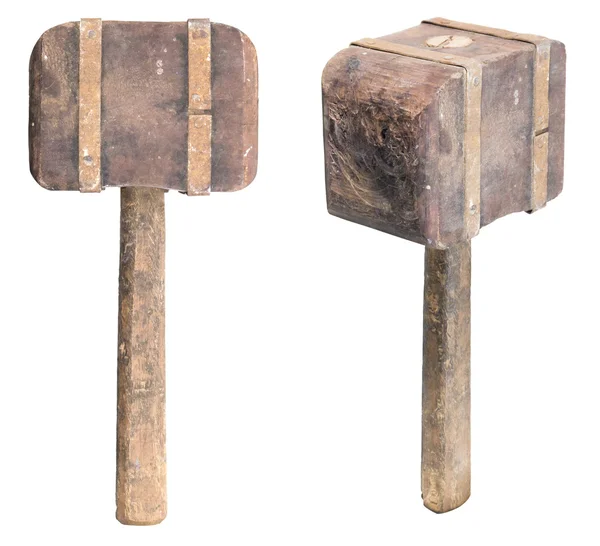Wooden mallet — Stock Photo, Image