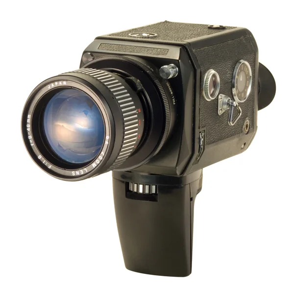 Super 8 film fotoğraf makinesi siyah — Stok fotoğraf